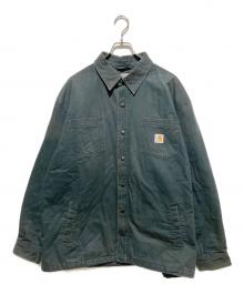 CarHartt（カーハート）の古着「裏地キルティングワークジャケット」｜ブラック