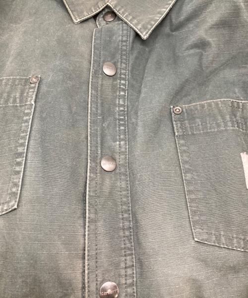 CarHartt（カーハート）CarHartt (カーハート) 裏地キルティングワークジャケット ブラック サイズ:XLの古着・服飾アイテム