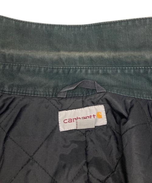 CarHartt（カーハート）CarHartt (カーハート) 裏地キルティングワークジャケット ブラック サイズ:XLの古着・服飾アイテム
