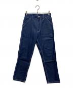 Carhartt WIPカーハート ワークインプログレス）の古着「スリムパンツ」｜インディゴ