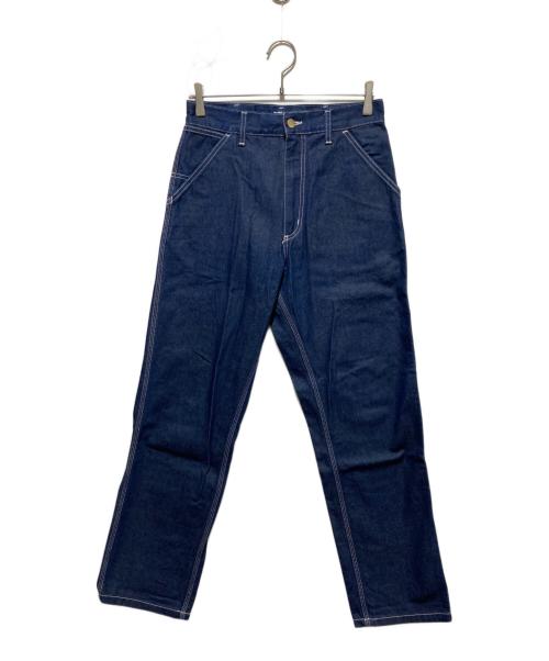 Carhartt WIP（カーハート ワークインプログレス）CARHARTT WIP (カーハート ワークインプログレス) スリムパンツ インディゴ サイズ:28/32の古着・服飾アイテム