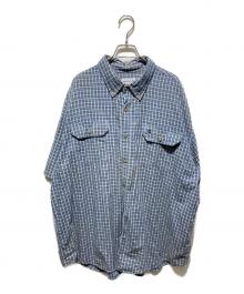 CarHartt（カーハート）の古着「チェックシャツ」｜ネイビー