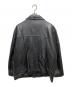 Calvin Klein (カルバンクライン) レザージャケット ブラック サイズ:XXL：8000円