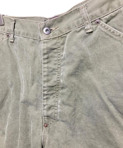 RRL（ダブルアールエル）RRL (ダブルアールエル) 三つ星タグ 90s USA製デニムハーフパンツ カーキ サイズ:33の古着・服飾アイテム