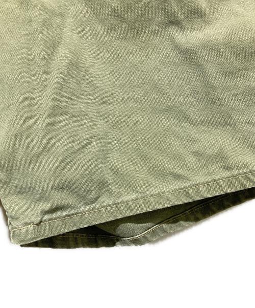 RRL（ダブルアールエル）RRL (ダブルアールエル) 三つ星タグ 90s USA製デニムハーフパンツ カーキ サイズ:33の古着・服飾アイテム