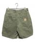 RRL (ダブルアールエル) 三つ星タグ 90s USA製デニムハーフパンツ カーキ サイズ:33：8000円