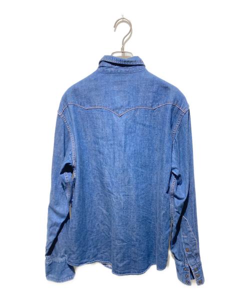 Spring Ford（スプリング フォード）spring ford (スプリング フォード) デニムシャツ/DENIM WESTERN SHIRTS インディゴ サイズ:Ｍの古着・服飾アイテム