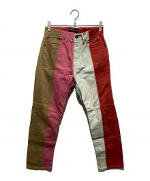 Y. PROJECT（ワイプロジェクト）の古着「マルチカラーデニムパンツ」｜マルチカラー