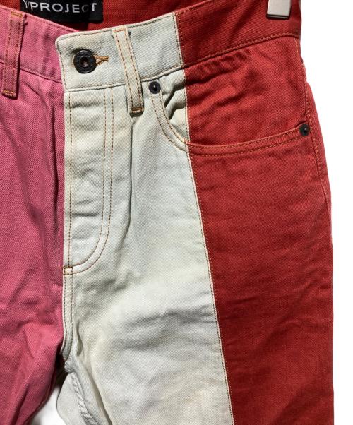 Y. PROJECT（ワイプロジェクト）Y. PROJECT (ワイプロジェクト) マルチカラーデニムパンツ マルチカラー サイズ:40の古着・服飾アイテム