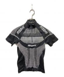 MISBIHV（ミスビヘイブ）の古着「Quarter S/S Active Top」｜ブラック