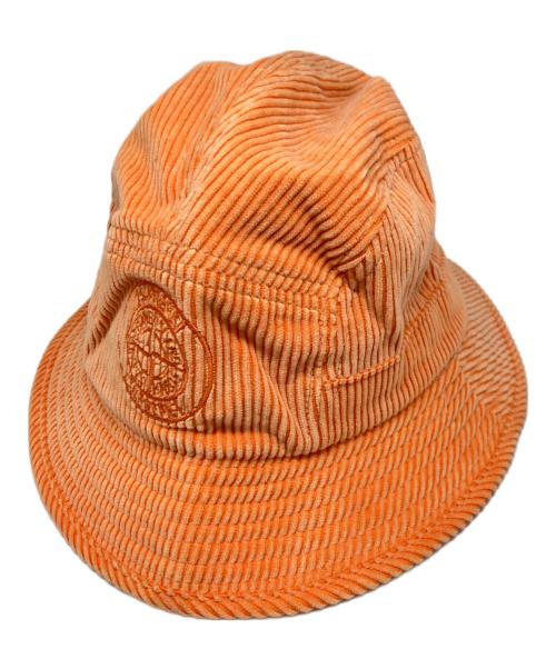 STONE ISLAND（ストーンアイランド）STONE ISLAND (ストーンアイランド) Supreme (シュプリーム) 20fw  Corduroy Crusher オレンジ サイズ:Ｍ/Ｌの古着・服飾アイテム