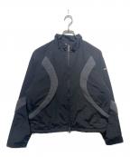 opening projectオープニングプロジェクト）の古着「ボア切替ジャケット」｜ブラック×グレー