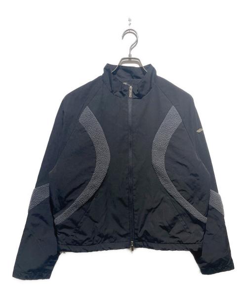 opening project（オープニングプロジェクト）OPENING PROJECT (オープニングプロジェクト) ボア切替ジャケット ブラック×グレー サイズ:1の古着・服飾アイテム