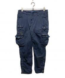 POLO RALPH LAUREN（ポロ・ラルフローレン）の古着「90s～00s マルチポケットパラシュートパンツ」｜ネイビー