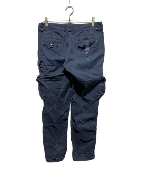 POLO RALPH LAUREN（ポロ・ラルフローレン）POLO RALPH LAUREN (ポロ・ラルフローレン) 90s～00s マルチポケットパラシュートパンツ ネイビー サイズ:34/32の古着・服飾アイテム