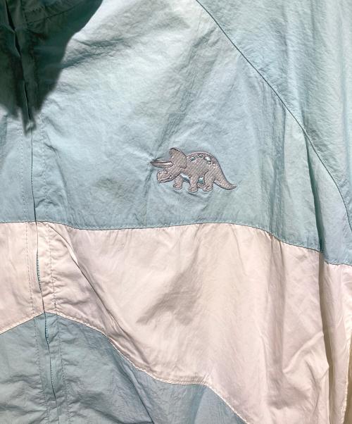Candy Stripper（キャンディーストリッパー）Candy Stripper (キャンディーストリッパー) ナイロンジャケット ホワイト×スカイブルー サイズ:2 未使用品の古着・服飾アイテム