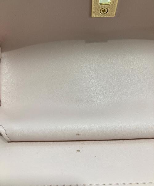 CELFORD（セルフォード）CELFORD (セルフォード) ビジュースタッズポシェット ピンクの古着・服飾アイテム