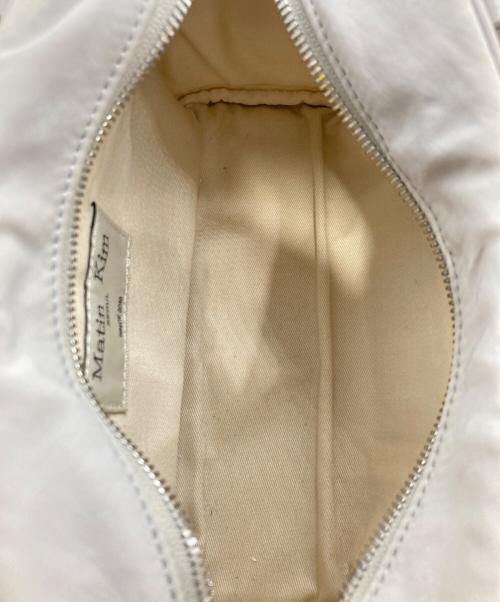 Matin Kim（マーティン・キム）Matin Kim (マーティン・キム) BABY SPORTY TOTE BAG ライトグレーの古着・服飾アイテム