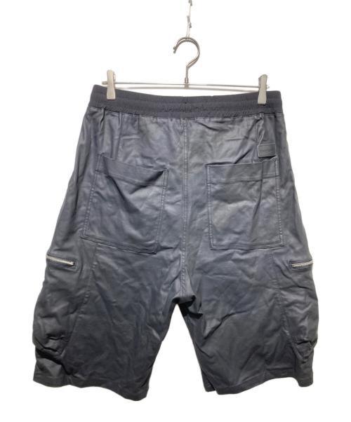DANKE SCHON（ダンケ シェーン）Danke schon (ダンケ シェーン) コーティング加工ハーフパンツ/COATING BAGGYCARGO SHORTS ブラック サイズ:Mの古着・服飾アイテム