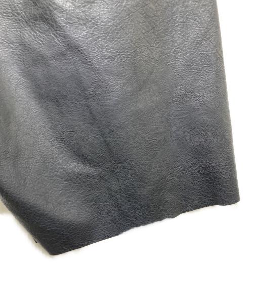 DANKE SCHON（ダンケ シェーン）Danke schon (ダンケ シェーン) ダブルニーショーツ/PULEATHER W-KNEE SHORTS ブラック サイズ:Lの古着・服飾アイテム