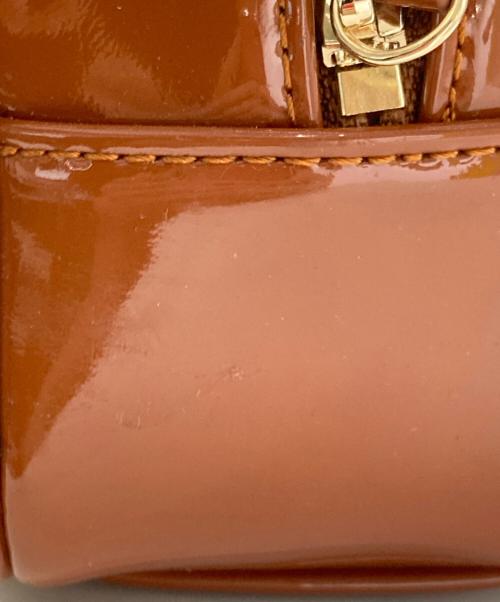 Snidel（スナイデル）Snidel (スナイデル) ミニボストンショルダーバッグ ブラウンの古着・服飾アイテム