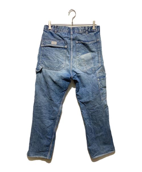 Warehouse DOUBLE WORKS（ダブルワークス）Warehouse DOUBLE WORKS (ダブルワークス) デニムペインターパンツ インディゴ サイズ:34の古着・服飾アイテム