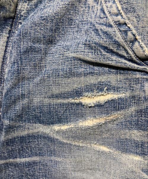 Warehouse DOUBLE WORKS（ダブルワークス）Warehouse DOUBLE WORKS (ダブルワークス) デニムペインターパンツ インディゴ サイズ:34の古着・服飾アイテム