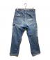 Warehouse DOUBLE WORKS (ダブルワークス) デニムペインターパンツ インディゴ サイズ:34：8000円