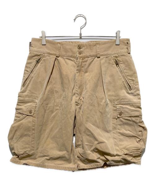RRL（ダブルアールエル）RRL (ダブルアールエル) USA製 3つ星タグ 90s ハーフカーゴパンツ ベージュ サイズ:W32の古着・服飾アイテム