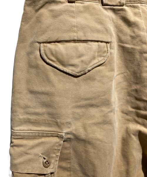 RRL（ダブルアールエル）RRL (ダブルアールエル) USA製 3つ星タグ 90s ハーフカーゴパンツ ベージュ サイズ:W32の古着・服飾アイテム