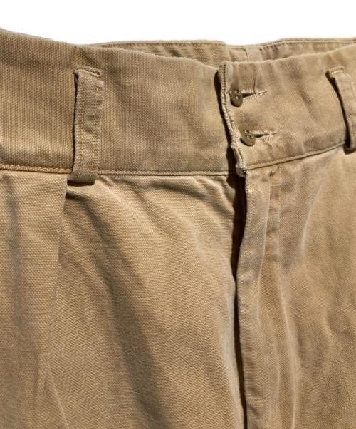 RRL（ダブルアールエル）RRL (ダブルアールエル) USA製 3つ星タグ 90s ハーフカーゴパンツ ベージュ サイズ:W32の古着・服飾アイテム