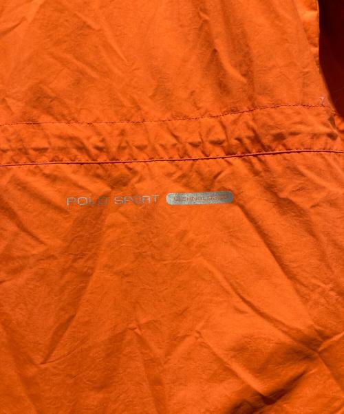POLO SPORT（ポロスポーツ）POLO SPORT (ポロスポーツ) 90S ナイロンマウンテンパーカー オレンジ サイズ:LLの古着・服飾アイテム