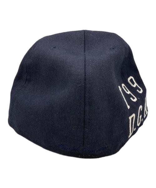New Era（ニューエラ）New Era (ニューエラ) Supreme (シュプリーム) 10ss D.G.A.F  ボックスロゴキャップ ネイビーの古着・服飾アイテム