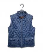 LAUREN RALPH LAURENローレンラルフローレン）の古着「キルティングベスト」｜ネイビー