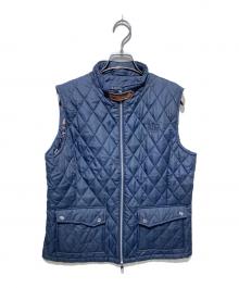 LAUREN RALPH LAUREN（ローレンラルフローレン）の古着「キルティングベスト」｜ネイビー
