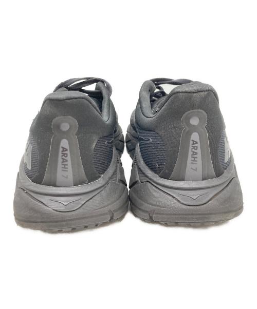 HOKAONEONE（ホカオネオネ）HOKAONEONE (ホカオネオネ) ARAHI 7ローカットスニーカー ブラック サイズ:23.5cmの古着・服飾アイテム