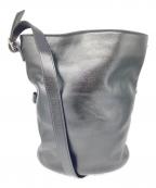 ARTIDアート・アイディー）の古着「ショルダーバッグ/プルアップレザーバケットバッグ」｜ブラック