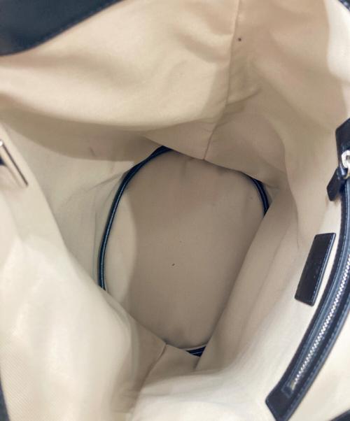 ARTID（アート・アイディー）ARTID (アート・アイディー) ショルダーバッグ/プルアップレザーバケットバッグ ブラックの古着・服飾アイテム