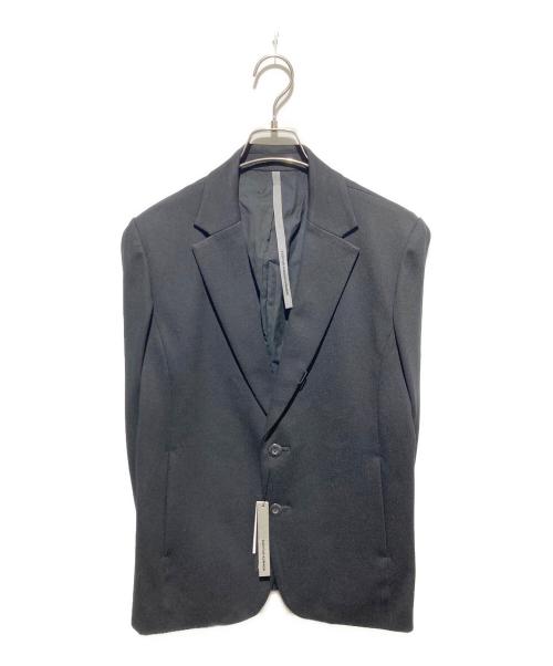 KAZUYUKI KUMAGAI ATTACHMENT（カズユキクマガイ アタッチメント）KAZUYUKI KUMAGAI ATTACHMENT (カズユキクマガイ アタッチメント) Vi/Nyストレッチポンチ テーラードJK ブラック サイズ:2 未使用品の古着・服飾アイテム