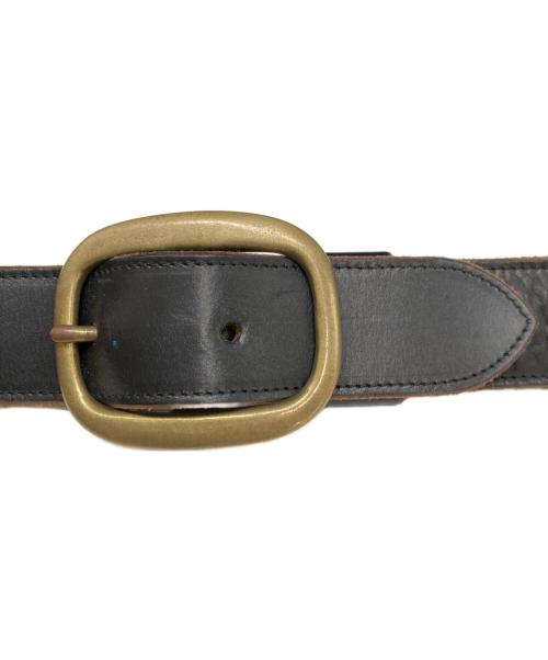 THE CHILD MIND（チャイルドマインド）The Child Mind (チャイルドマインド) レザーボディバッグ ブラックの古着・服飾アイテム