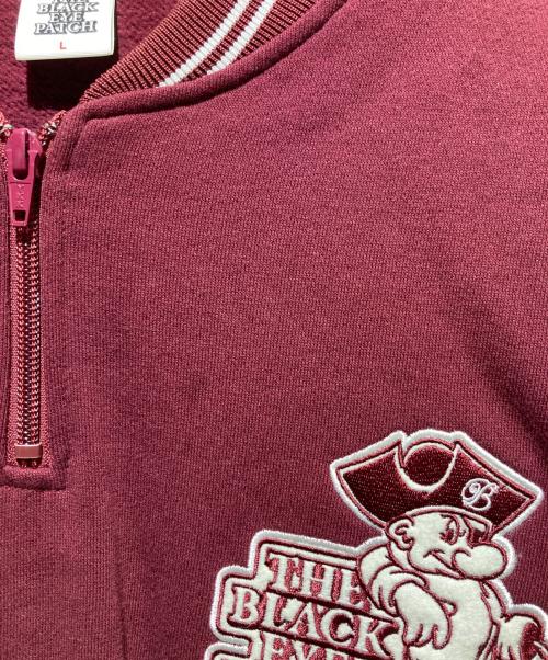 BlackEyePatch（ブラックアイパッチ）BlackEyePatch (ブラックアイパッチ) 22AW OG Pirate Half Zip Sweat パープル サイズ:Lの古着・服飾アイテム