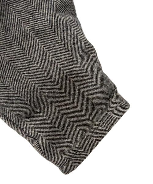 LAVENHAM（ラベンハム）LAVENHAM (ラベンハム) UK製 キルトライナー付きヘリンボーンジャケット グレー サイズ:Mの古着・服飾アイテム