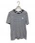ACNE STUDIOS（アクネ ストゥディオズ）の古着「EDDY STRIPES PAW16」｜ブラック×ホワイト
