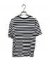 ACNE STUDIOS (アクネ ストゥディオズ) EDDY STRIPES PAW16 ブラック×ホワイト サイズ:S：4000円