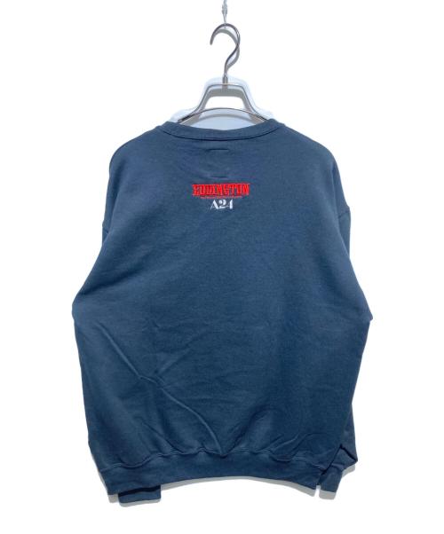 WACKO MARIA（ワコマリア）WACKO MARIA (ワコマリア) 『エディントンへようこそ』 EDDINGTON / CREW NECK SWEAT SHIRT ブラック サイズ:Ｌの古着・服飾アイテム