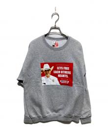 WACKO MARIA×『エディントンへようこそ』（ワコマリア）の古着「EDDINGTON / CREW NECK SWEAT SHIRT」｜グレー
