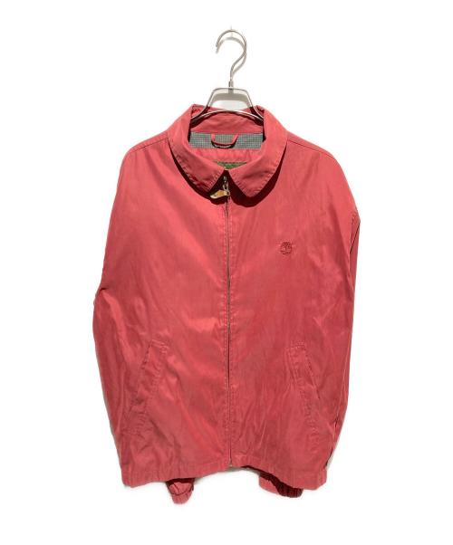 Timberland（ティンバーランド）Timberland (ティンバーランド) ピーチスキンスイングトップ レッド サイズ:Mの古着・服飾アイテム