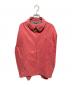 Timberland（ティンバーランド）の古着「ピーチスキンスイングトップ」｜レッド