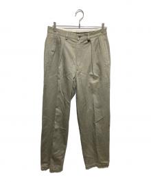 POLO RALPH LAUREN（ポロ・ラルフローレン）の古着「90's andrew pant タックパンツ」｜グレー