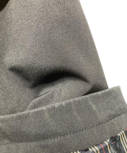 BURBERRY BLACK LABEL（バーバリーブラックレーベル）BURBERRY BLACK LABEL (バーバリーブラックレーベル) 裏地ノバチェックステンカラーコート ブラック サイズ:Ｍの古着・服飾アイテム